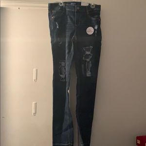 Dark blue jeans 16 reg juniors